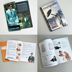 Tùy chỉnh thiết kế softcover in ấn cuốn sách công ty hoàn hảo ràng buộc/ràng buộc A3 A4 Kích thước Matte cán Bìa mềm cuốn sách in ấn dịch vụ - Product Image 3