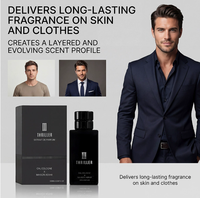 Parfum pour homme de marque privée, texture noire, senteur florale neutre, parfum de niche, tempérament naturel, longue durée, écologique, moderne