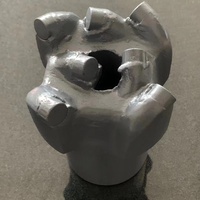 Foret concave PDC de 153 mm pour le forage de roches dures, forets à cœur en carbure de diamant à coupe profonde