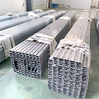 Tube carré de forme spéciale et tuyau en acier galvanisé zingué pour poteau d'acier Tube carré en métal de haute qualité