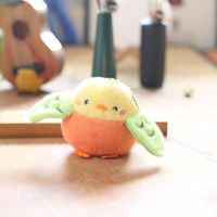 Dessin animé oiseau jouets en peluche Dodos porte-clés poupée en peluche doux Mini oiseau animaux en peluche jouets moineau perroquet pingouins Toucan perroquet