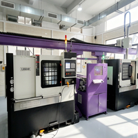Équipement d'automatisation CNC d'usine, robot de préparation de commande, convoyeur de chargement et de déchargement, machine de fraisage CNC