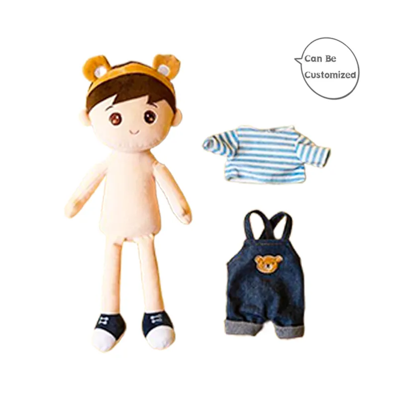 15 ס""מ 20 ס""מ בובת קטיפה אביזרי בובת כותנה בהתאמה אישית בגדים צעצועי ממולאים בובות לילדים צעצועים רכים