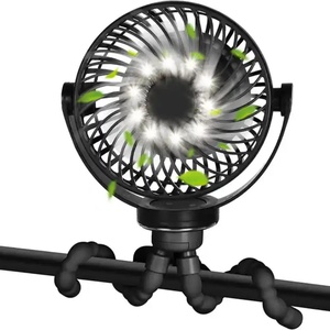 New Arrival <b>Mini</b> USB Rechargeable Desktop Air <b>Cooler</b> Fan Portable Foldable Table Fan for Outdoor Car & RV Made of Plastic - Product Image 3