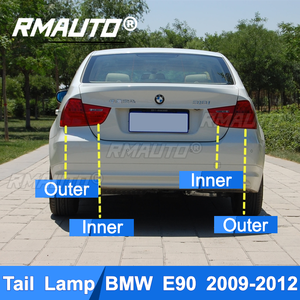 Ensemble de feux arrière LED RMAUTO pour BMW E90 Série 3 2005-2008 2009-2012, feux arrière, feux de freinage, feux de brouillard, clignotants - Product Image 2