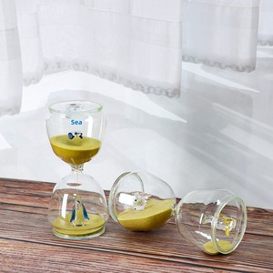 Minuteur créatif en verre borosilicate, décoration de bureau haut de gamme, cadeau pour enfants et étudiants, design moderne et minimaliste - Product Image 2