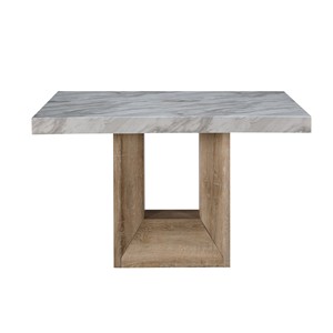 5PC Modern <b>Adjustable</b> Comfortable Dining <b>Table</b> Set Natural for Hotel Apartment Use - Product Image 4