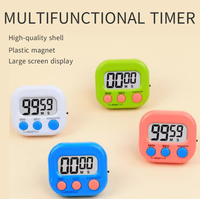 Timer Digital Mini yang Dapat Diprogram dengan Presisi Tinggi dengan 3 Fungsi Pengaturan Waktu Acak dan Penghitungan Mundur