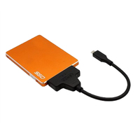 Pabrik Grosir USB 3.1 Tipe C untuk SATA 7 + 15P 22pin Pria HDD SSD Converter Adaptor Kabel Data