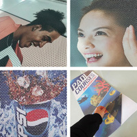 Film vinyle perforé à vision unidirectionnelle avec motif personnalisé, vous pouvez voir à l'extérieur depuis l'intérieur, mais l'extérieur ne peut pas voir à l'intérieur