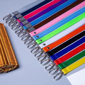 Lanière personnalisée en nylon X49 avec porte-badge en polyester et crochet, accessoire avec logo personnalisé pour badges nominatifs et porte-carte de cou - Product Image 2
