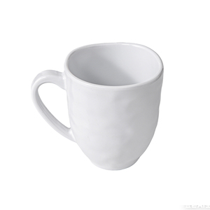 סטים של כלי אוכל מלמין בצבע לבן-זהב, בעיצוב סקנדינבי מודרני, איכותי, ידידותי למשתמש, ניתן להתאמה אישית, עם גימור מט וטבעת אחיזה אחת. - Product Image 6