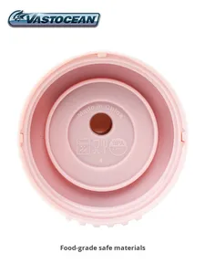 Vastocean - <span class=keywords><strong>Botella</strong></span> <span class=keywords><strong>de</strong></span> Alimentación Cuantitativa <span class=keywords><strong>de</strong></span> Vidrio para Peces, Diseño Cilíndrico a Prueba <span class=keywords><strong>de</strong></span> Humedad, Almacenamiento Dividido, Accesorio para Acuario - Product Image 4