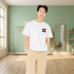เสื้อยืดทรงบ็อกซี่ DTF พิมพ์ลาย 230gsm คุณภาพสูง เนื้อผ้าหนา รับสกรีนโลโก้ - Product Image 2