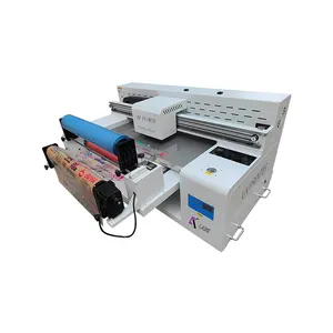 UV 평판 프린터 판지 피자 상자 인쇄기 금속 가죽 프린터 UV DTF 인쇄기