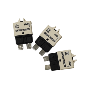 <span class=keywords><strong>Prix</strong></span> usine Auto 28V DC <span class=keywords><strong>Disjoncteur</strong></span> 25A Mini Type E39 <span class=keywords><strong>Fusible</strong></span> pour voiture et camion Disjoncteurs miniatures à haute efficacité - Product Image 4