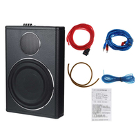 Bosstar Offre Spéciale 8 pouces subwoofer audio de voiture sous le siège mince woofer haut-parleur subwoofer SPL subwoofer de puissance active