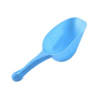 Vente en gros d'usine, pelle à nourriture pour animaux de compagnie en plastique écologique de haute qualité avec logo personnalisé, 500 g