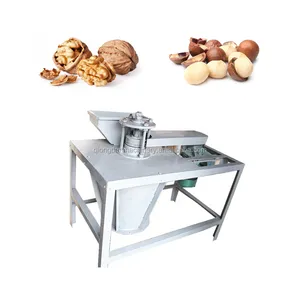 Tốt Nhất Bán Óc Chó Huller Vỏ Máy Nghiền Pecan Nứt Máy Óc Chó Thiết Bị Chế Biến Pecan-Cối