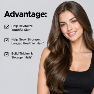 Película Oral de Belleza OEM ODM con Biotina y Vitamina E, Nutre el Cabello, Uñas y Piel, Suplemento Antioxidante Natural en Tiras Orales - Product Image 2