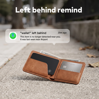 Indispensable pour le voyage APP Télécommande Suivi en temps réel Alarme sonore Carte à puce Carte Finder Key Finder