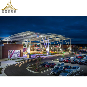 Timi thiết kế mới Trọng lượng nhẹ Cấu trúc thép etfe độ bền kéo màng Lều mái tán cho sân vận động sân bay Mall nhà kính - Product Image 6