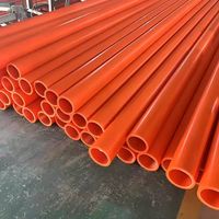 Tuyaux MPP pour la protection des câbles, tubes flexibles haute pression, durables, anti-corrosion, conduites électriques