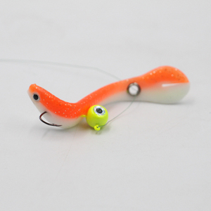 Selco <span class=keywords><strong>Tpr</strong></span> 10Cm 6 Gramos Mega Bass Lure Zander Swim Shad Lure Goma suave Colorido Bionic Small Loach Shape Sof - Product Image 6