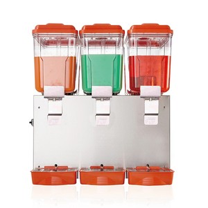 Dispensador de jugo eléctrico profesional con función de enfriamiento y agitación para tiendas de bebidas, comercio mayorista global - Product Image 1