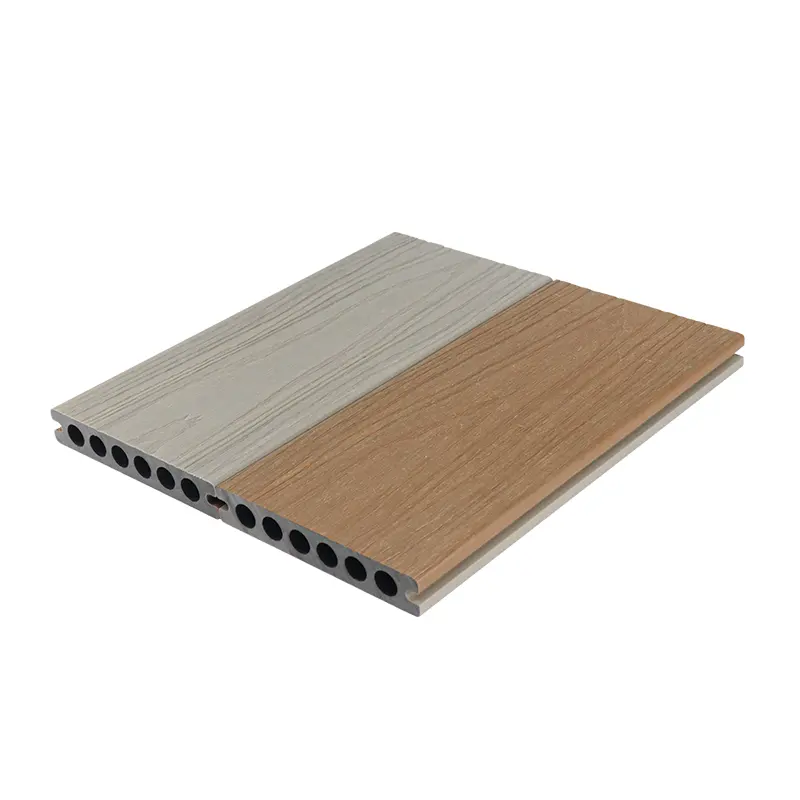 더블 컬러 표면 하이 퀄리티 사용자 정의 저렴한 야외 바닥 공동 압출 복합 데크