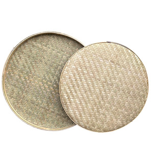 Productos de tejido de bambú: tamices de bambú para el hogar, cestas redondas para vencer la tierra, pinturas decorativas, artículos de danza, utensilios para secar. - Product Image 5