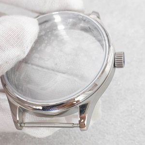 Pièces de rechange pour boîtier de montre en acier inoxydable 40 mm à fond transparent pour mouvements <span class=keywords><strong>ETA</strong></span> <span class=keywords><strong>6497</strong></span>/6498 ST3600/ST3620, personnalisées et légères - Product Image 4