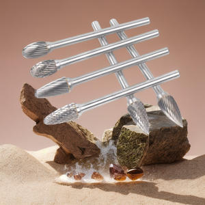 Fresas de Carburo de Alta Calidad con Vástago de 6mm, Cabezales de Fresado, Limas Rotatorias de Aleación del Fabricante de Guangdong, ¡Venta Caliente! - Product Image 1