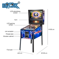 Machine de jeu de flipper virtuel flipper d'arcade flipper machine de jeu de flipper virtuel à pièces de monnaie