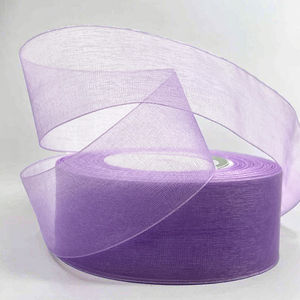 Pita <span class=keywords><strong>Organza</strong></span> tipis poliester Satin warna-warni lebar 3-75mm untuk pita rambut dan kemasan hadiah bahan poliester 100% - Product Image 1
