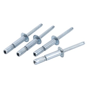 Tailles de rivets métriques 4.8/6.4, rivets structurels en acier Now-Lock, rivets aveugles en acier à boulon unique avec finition en plaque de zinc - Product Image 6