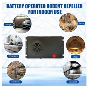 Répulsif à ultrasons pour rongeurs alimenté par batterie, en ABS solide, pour voitures, garages, entrepôts, cuisines intérieures - Product Image 2