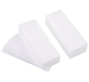 Bandes de <span class=keywords><strong>cire</strong></span> dépilatoire non tissées jetables 100 pièces/paquet pour l'épilation des petits <span class=keywords><strong>sourcils</strong></span> faciaux épilation papier salon de beauté - Product Image 6