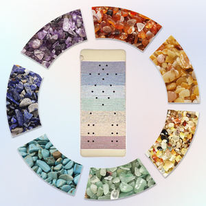 Alfombrilla de Jade Biofotónica Kristallmatte con Terapia de Iones Negativos, Alfombrilla de Sanación Corporal con Piedras Preciosas de 7 Chakras - Product Image 4