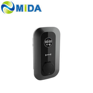 Stazione di Ricarica EV 7.4KW 11kw <span class=keywords><strong>22kw</strong></span> 32A con Display LCD, Carta RFID, <span class=keywords><strong>Wallbox</strong></span> EV <span class=keywords><strong>22kw</strong></span> con WiFi e App, Tipo 2/Tipo 1/GBT - Product Image 2