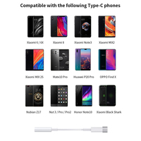 USB-C 3,5-mm-Kopfhöreradapter Neuer Typ-C-Anschluss AC-Ausgang Metall-Kunststoff-Konverter für iPhone PC Laptop-Handys Ladegerät