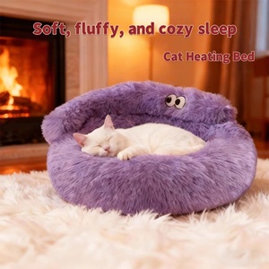 Vier Seizoenen Universele Winter Warme Verwarmde Teddy Hondenhuis Mat Eco-vriendelijk Solide Afneembaar Wasbaar Klein Huisdierbed voor Katten Honden - Product Image 6