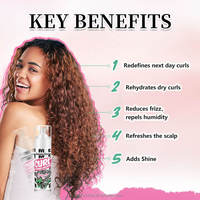 Mousse Coiffante Bouclante en Gros Anti-Frisottis pour Cheveux Naturels – Fixation Légère et Maintien de l'Hydratation 200ml