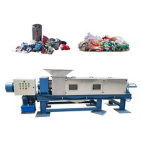 Zaagsel Pulp Afval Voedsel Groente Fruit Dehydrator Enkele/Dubbele Schroef Pers Ontwatering Machine Vaste Stof-Vloeistof Separator