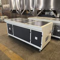 Mesa de Lijado con Extracción Descendente, Filtración del 99.9%, Control de Polvo Fino PM2.5 para Taller