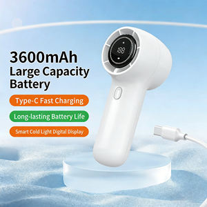 Ventilateur portatif haute vitesse 100 vitesses, turbine puissante, rechargeable en extérieur, mini ventilateur USB portable - Product Image 5