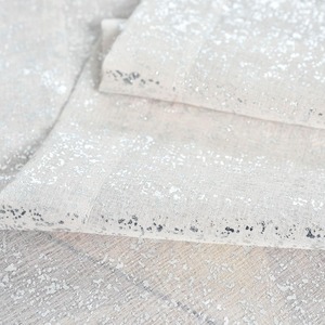 Lusso lamina d'oro Glitter trasparenti tende grigio oro tessuto <span class=keywords><strong>con</strong></span> Grommet in stile moderno finestre piatte per casa soggiorno Cafe - Product Image 5