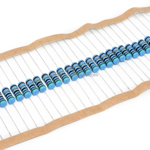 Résistance à film métallique 1/4W 1/2W 1W 2W 3W 5W, résistance 0,25W, résistance à anneau coloré de précision 1% 5%, 1 Ohm Ω R 1M 1K - Product Image 2