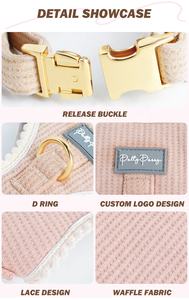 Arnés para Perro con Diseño de Gofres, Color Personalizado, Tela Suave, con Hebilla de Metal y Ajuste Cómodo - Product Image 4