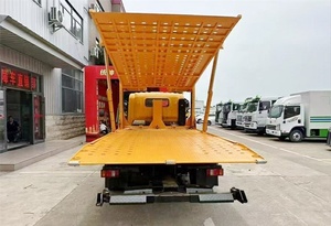 Camión de Transporte de Autos HOWO 4X2 a Precio Económico, Camión Porta Autos con <span class=keywords><strong>Plataforma</strong></span> para el Transporte de 4 Autos - Product Image 5